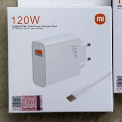 شارژر دیواری 120 وات شیائومی سرکارتن به همراه کابل  120w max USB-C