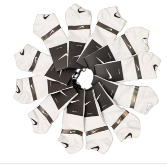 جورابی مچی نایکی جین12تایی سفید کد 12202700