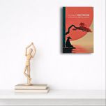 تابلو مخمل مدرن غروب آرامش سایز 30*20