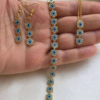 سرویس کامل میوکی طرح چشم زخم