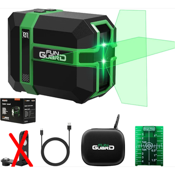 تراز لیزری سبز شارژی Funguard Green Laser Level Type-C Self-Leveling اصلی