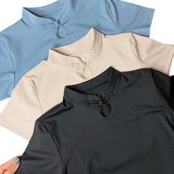 تیشرت یقه اشکی مهسا کد10800300