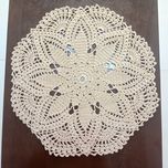 رومیزی دستباف شاد بافت با نخ مرسریزه