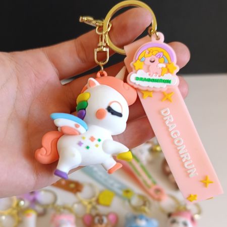 جاکلیدی سیلیکونی طرح اسب تک شاخ