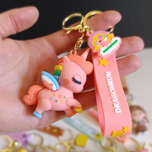 جاکلیدی سیلیکونی طرح اسب تک شاخ