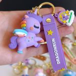 جاکلیدی سیلیکونی طرح اسب تک شاخ