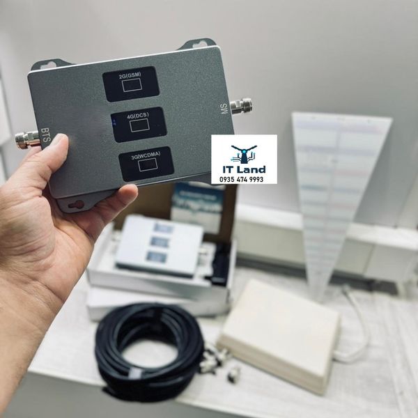 پکیج کامل دستگاه تقویت انتن موبایل فول باند 1000 میلی وات هوشمند دارای تکنولوژی ALC مدل MGH-1000SLP