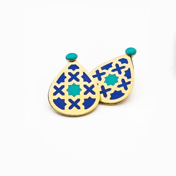 گوشواره برنجی E814