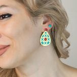 گوشواره برنجی E815