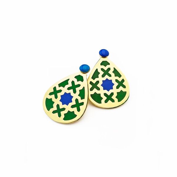 گوشواره برنجی E816