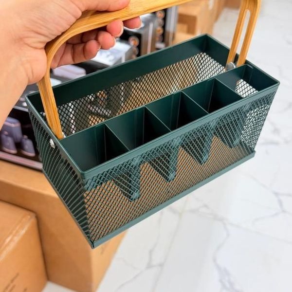 نظم دهنده چند منظوره طرح ایکیا وارداتی فلز و چوبی در سه رنگ