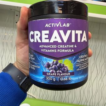کراتین و ویتامین اکتیولب کریویتا 300 گرم | Activlab Creavita