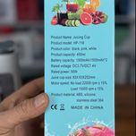 مینی بلندر قابلحمل مدل HP‑118 | JUICING CUP