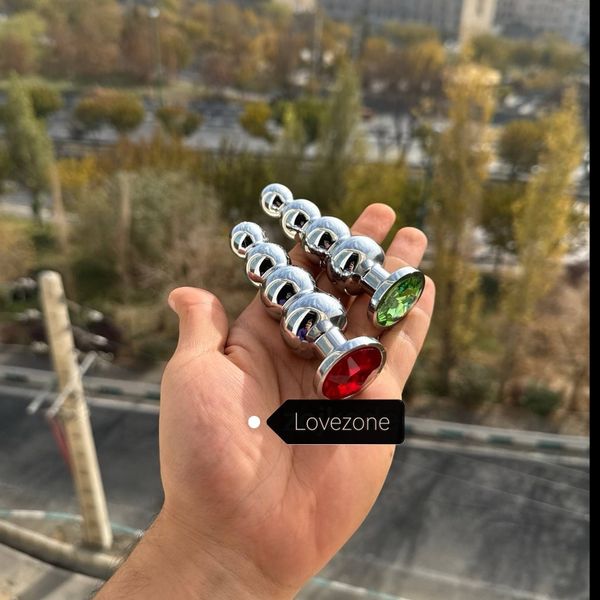 بات پلاگ نگین دار پله ای
