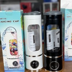 اسموتی‌ساز شارژی مدل HP‑118 | 10 تیغه توربوشارژ | سه‌حالته | قابل‌حمل