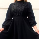 پیراهن مجلسی مازراتی مهوا مشکی
