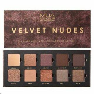 پالت سایه چشم «Velvet Nudes» برند MUA