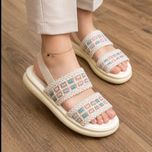 صندل گیپوری طبی دخترانه مدل گیسو