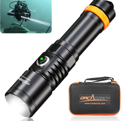 OrcaTorch D710 – چراغ غواصی حرفهای 3000 لومن