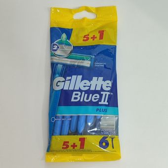 خود تراش ژیلت مدل Blue2 Plus بسته 6 عددی