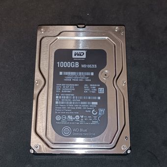 هارددیسک اینترنال وسترن دیجیتال 3.5اینچی  1 ترابایت Western Digital Blue WD10EZES سفارش اپل (استوک)