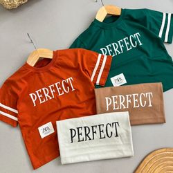 تیشرت بچگانه پنبه سوپر 35 40 45