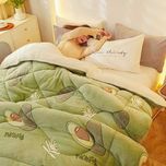 لحاف روتختی سه تکه دو نفره مخمل 220*240