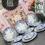 ست فنجان نعلبکی پیشدستی گونل ترک در سه طرح زیبا