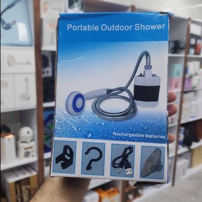🚿🔋🏕 دوش و پمپ آب شارژی | حمام راحت وسط طبیعت 🌲⛰💦
