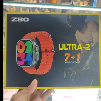 پک ساعت هوشمند سایز49به همراه 7بندو محافظ هدیه مدل z80