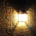 🌞💡 لامپ دیواری خورشیدی 3 حالته مدل Solar ✨ روشنایی هوشمند بدون برق و سیم!
