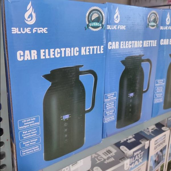 کتری برقی فندکی برند Blue Fireخودرو 12V/24V مدل RC‑1300A
