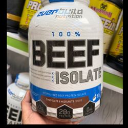 پروتئین بیف ایزوله اوربیلد نوتریشن 1.8 کیلوگرمی | Everbuild Nutrition 100% Beef Isolate Chocolate Hazelnuts 1.8 kg