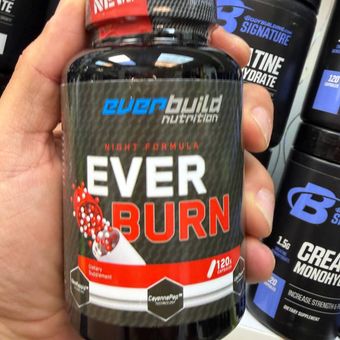 چربی سوز شبانه اوربرن اوربیلد نوتریشن 120 کپسولی | Everbuild Nutrition Ever Burn Night Formula 120 Capsules