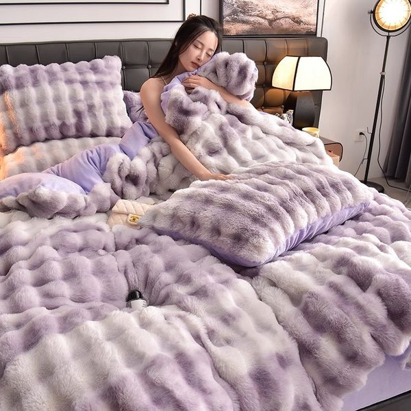 سرویس روتختی مخمل خرگوشی مناسب تشک 160 و 180