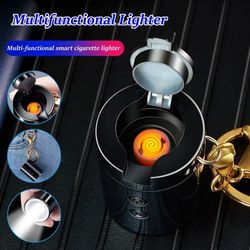 جاسئویچی چراغ دار و فندک دار گرد کوچک
