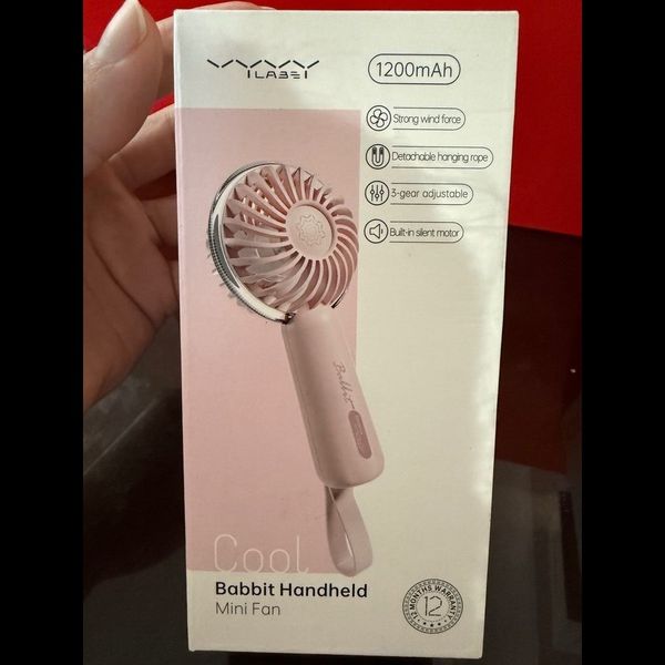 مینی پنکه دستی شارژی وی‌وی‌لب VyVylab مدل Babbit