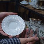 ست چایخوری گل برجسته Ipek ترکیه