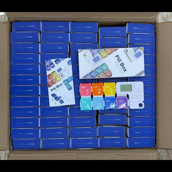 تقویم دارویی آلارم دار مدلpill box