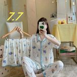 ست لباس راحتی ،خواب زنانه دخترانه وارداتی 5