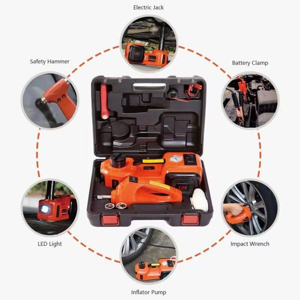 کیت کامل جک برقی خودرو مدل فندکی 12V