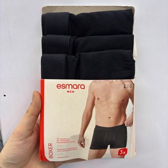 شورت مردانه esmara men بسته 3 عددی کد EU5245