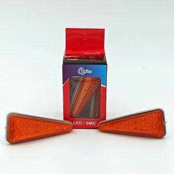 راهنما بغل smd پراید طرح مگان (نارنجی) برند رفیعی