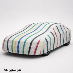 چادر خودرو برزنت پنبهای تولیدی نوروزی | محافظ ماشین در برابر آفتاب و گرد و غبار