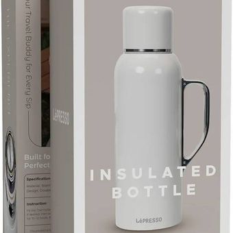 فلاسک یا بطری عایق حرارتی (Insulated Bottle) از برند LePRESSO مدل ThermoSense