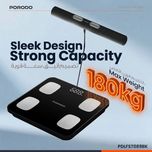 ترازو و آنالیزور هوشمند بدن Porodo مدل PDLFST089BK