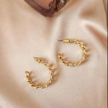 گوشواره نیمه حلقه ای کارتیر