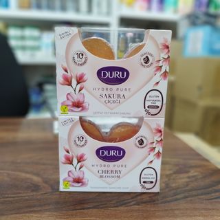 صابون دورو شفاف گلیسیرینه رایحه ای شکوفه گیلاس بسته 2 تایی