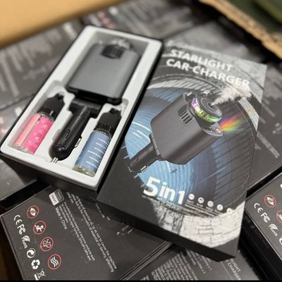 شارژر فندکی خودرو 5 کاره Starlight با رایحه افشانی