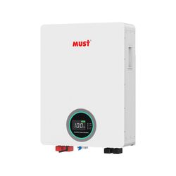 باتری لیتیوم آهن فسفات دیواری 5 کیلووات ساعت MUST مدل LP1600 51.2V 100Ah